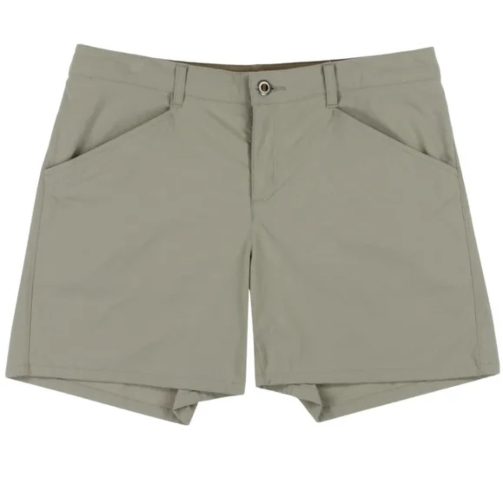 Patagonia • Women's Sage Khaki Quandary Shorts - 5" • Size 8